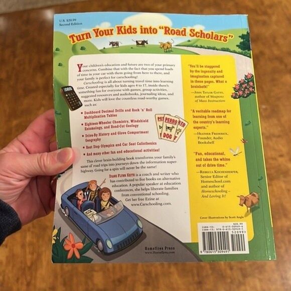 Carschooling Educational Games & Activities Book Updated 2nd Ed - Picture 3 of 3